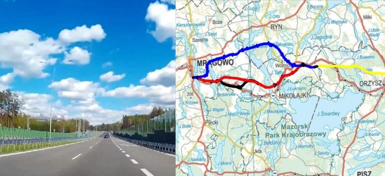 Mazurskie samorządy przeciwne budowie drogi tranzytowej przez Mazury