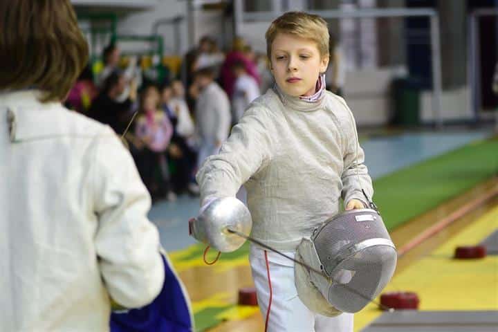 Młodzi szermierze z Olsztyna rywalizowali w Sosnowcu [FOTO]