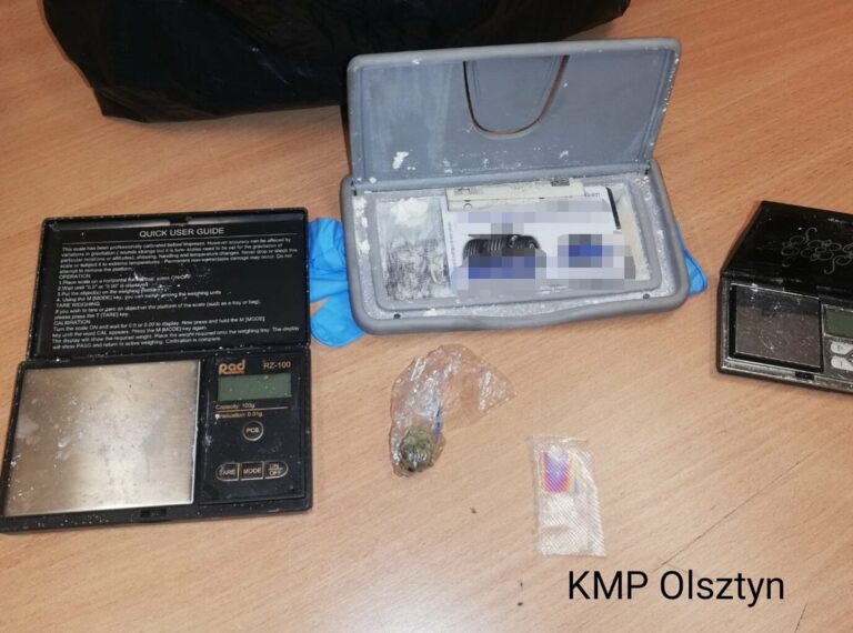 Przyjechał z Iławy do Olsztyna &bdquo;zajarać skręta&rdquo;. Okazało się, że to hurtownik amfetaminy