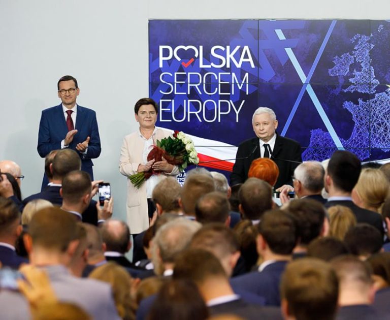 PKW: wyniki głosowania z 99,25 obwodowych komisji wyborczych &ndash; PiS 45,57 proc., KE 38,29 proc.