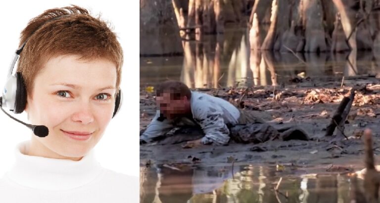 Utknął w bagnie pod Olsztynem. Prawie umarł. Uratowała go&hellip; telemarketerka [NAGRANIE]