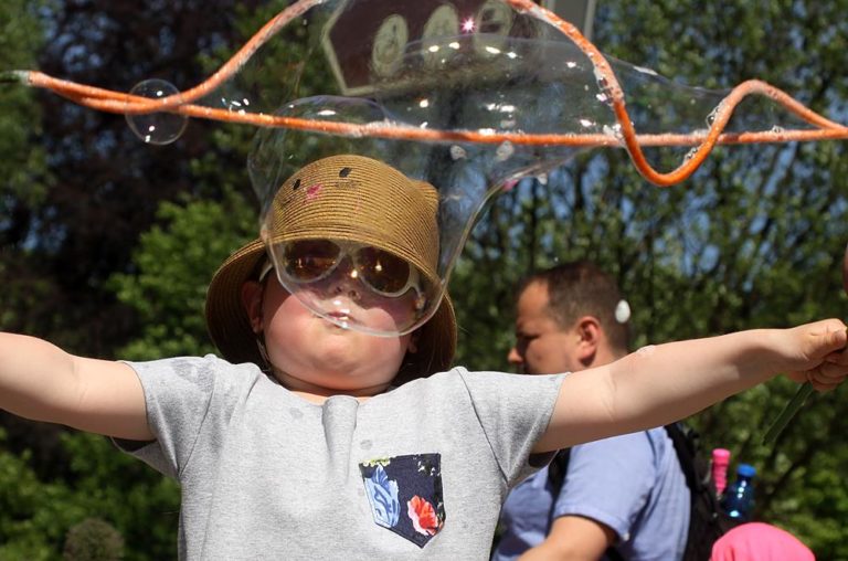 Festiwal Baniek Mydlanych w Olsztynie