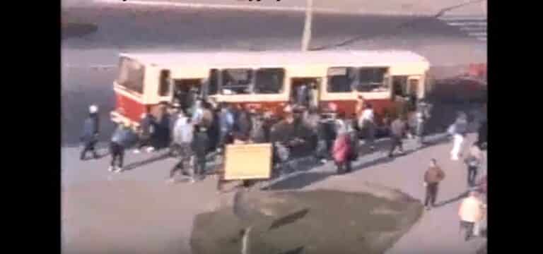 Olsztyn 1990 rok. To było inne miasto. Zobacz prywatne nagranie [WIDEO]
