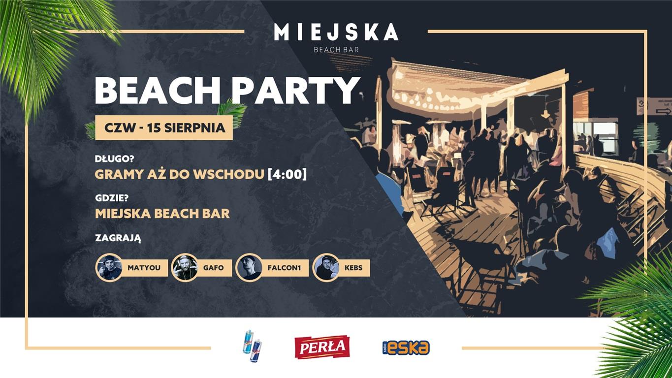 Trzy dni imprezy w Beach Bar do wschodu słońca z widokiem na jezioro Ukiel