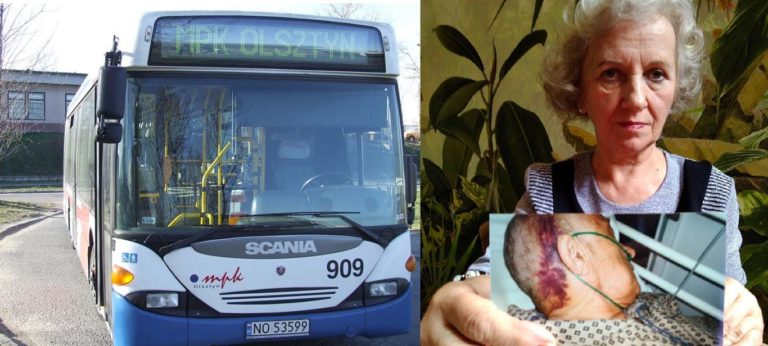 Połamał się w miejskim autobusie i umarł. Wdowa pozywa MPK