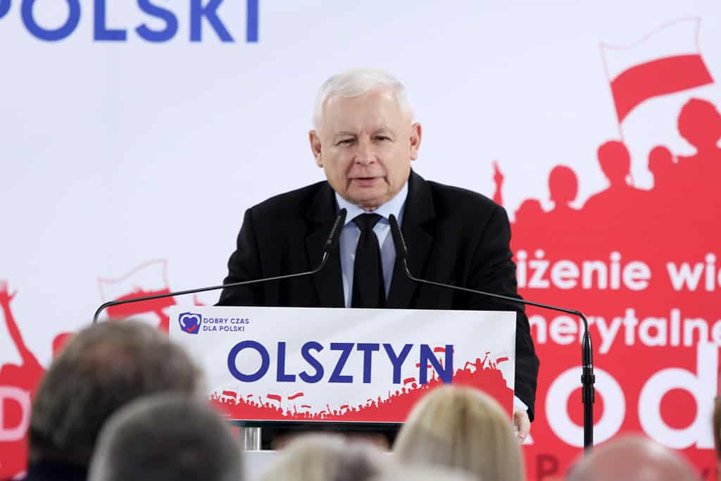 Kaczyński w Olsztynie: Warmia i Mazury będzie objęta polityką zrównoważonego rozwoju [FOTO]