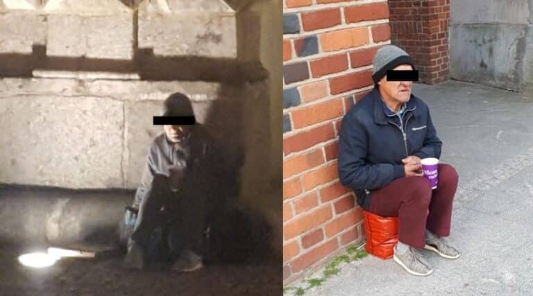 Bezdomny okradł restauratora, a teraz pom&oacute;gł mu sklepikarz. Stracił Audi A6