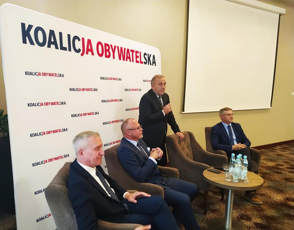 Schetyna w Olsztynie: nie chciałbym, żeby Jarosław Kaczyński ustalał wysokość płacy minimalnej