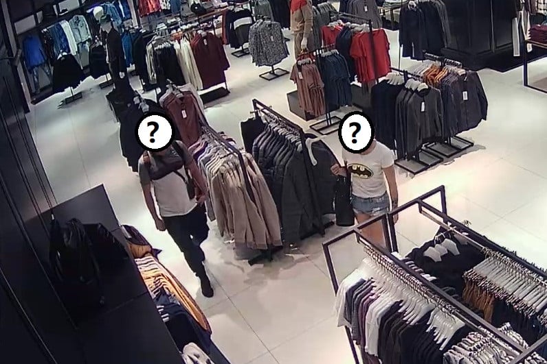 Policja publikuje ich wizerunek. Robią to zawodowo w sklepach?