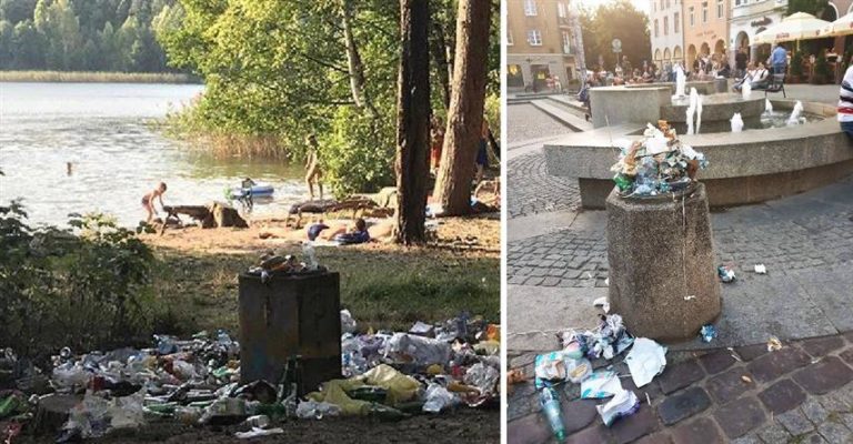 Brudny park, Stare Miasto i plaże &ndash; temat śmieci powraca