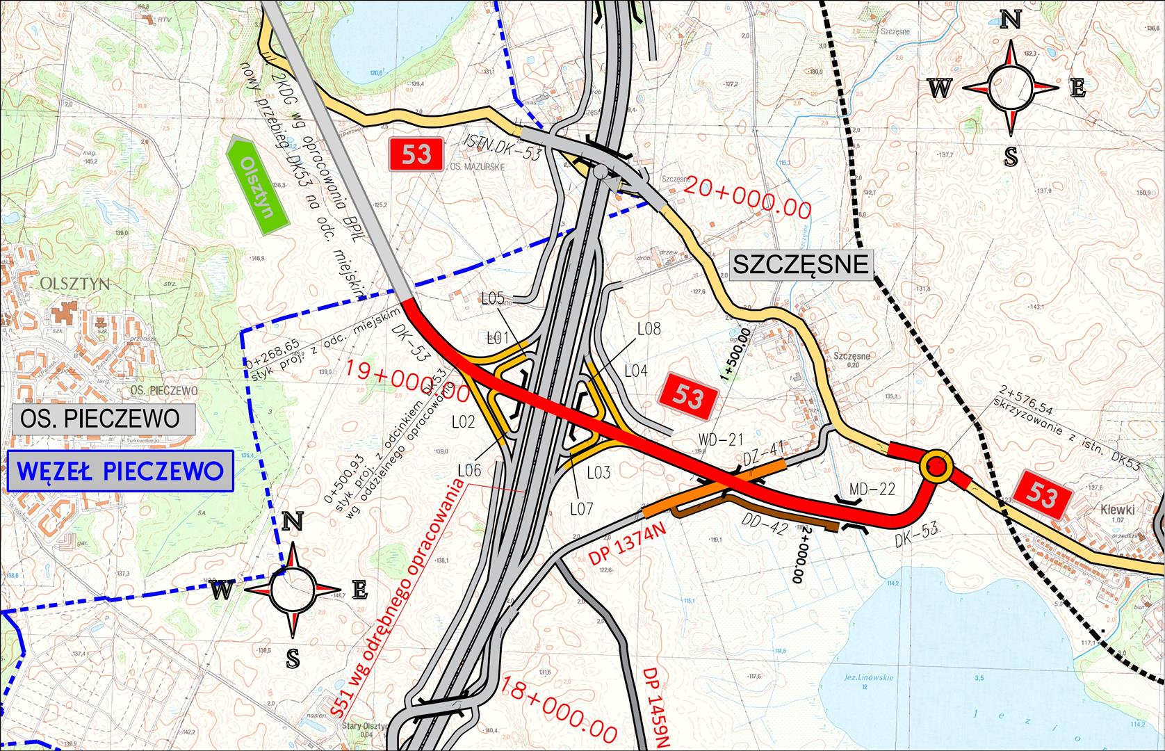 W końcu oddano do użytku odcinek drogi na Szczytno. To kończy budowę obwodnicy Olsztyna