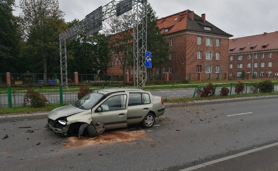 Wypadek na ul. Armii Krajowej