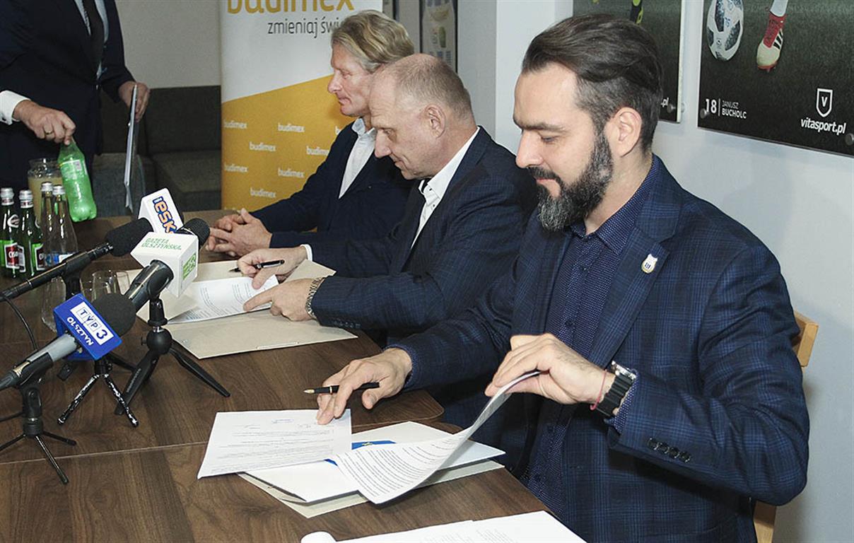 Kontrakt sponsorski Budimexu ze Stomilem podpisany na dwa lata