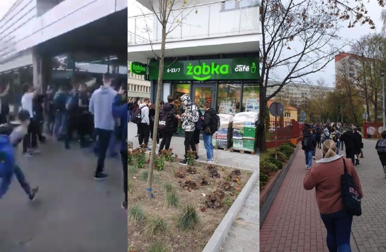 Nowa moda w Olsztynie. Młodzież szturmuje markety w pobliżu szk&oacute;ł [WIDEO]