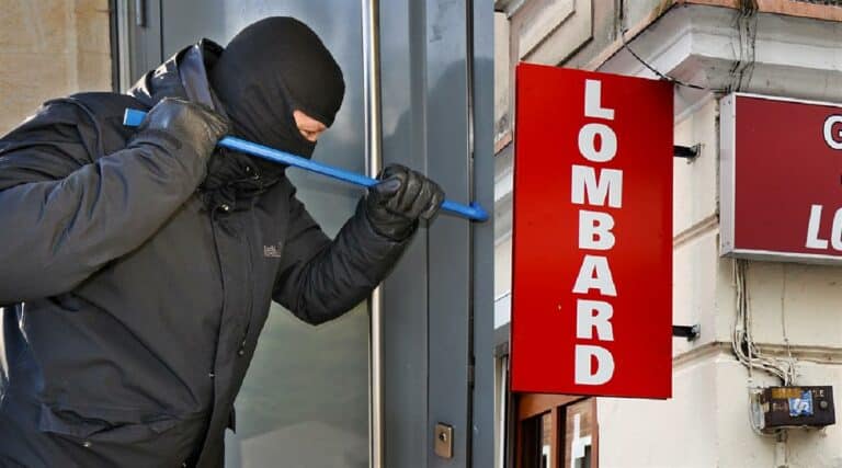 Włamanie do olsztyńskiego lombardu. Zniknęło 60 tys. zł