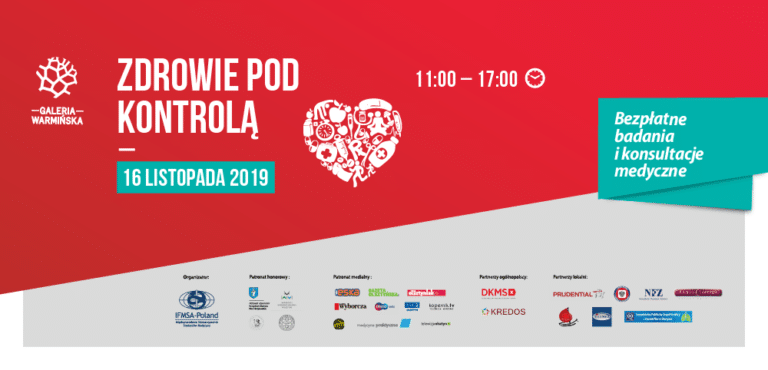 Przyjdź się zbadać do Galerii Warmińskiej