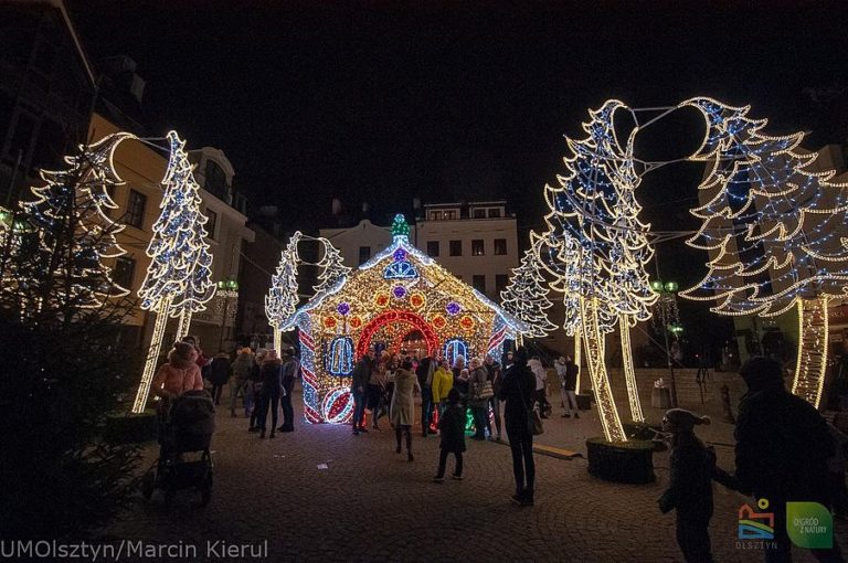 Olsztyn stroi się na święta