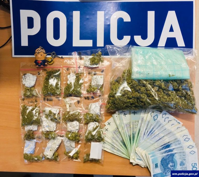 Skuteczne działania olsztyńskiej policji. &bdquo;Zdjęli&rdquo; z ulic znaczne ilości narkotyk&oacute;w