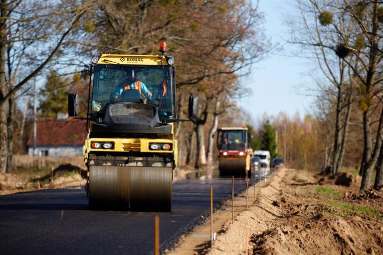 Niedaleko Olsztyna ruszyła przebudowa 48 kilometrów drogi