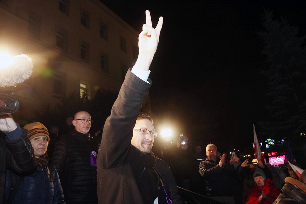 Kolejny protest w obronie sądów w Olsztynie. Frekwencja była niewielka