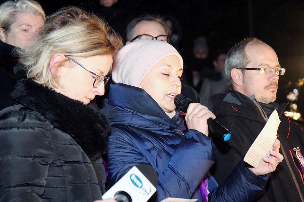 Kolejny protest w obronie sądów w Olsztynie. Frekwencja była niewielka