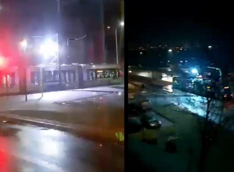 Tramwaje iskrzyły jakby ktoś spawał. Czy to zjawisko może zrobić komuś krzywdę?