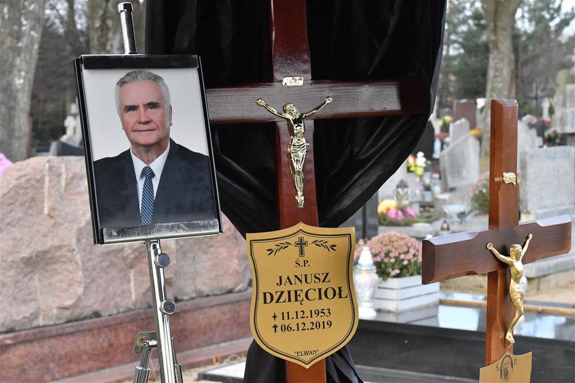 W Olsztynie pochowano Janusza Dzięcioła. Był pierwszym zwycięzcą Big Brothera