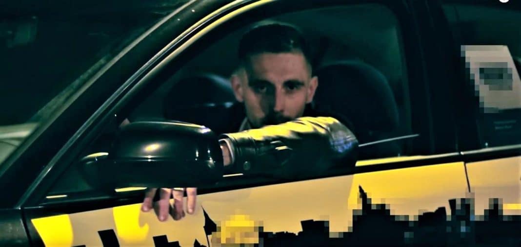 Olsztyński taksówkarz nagrał rapowy kawałek. To trzeba zobaczyć