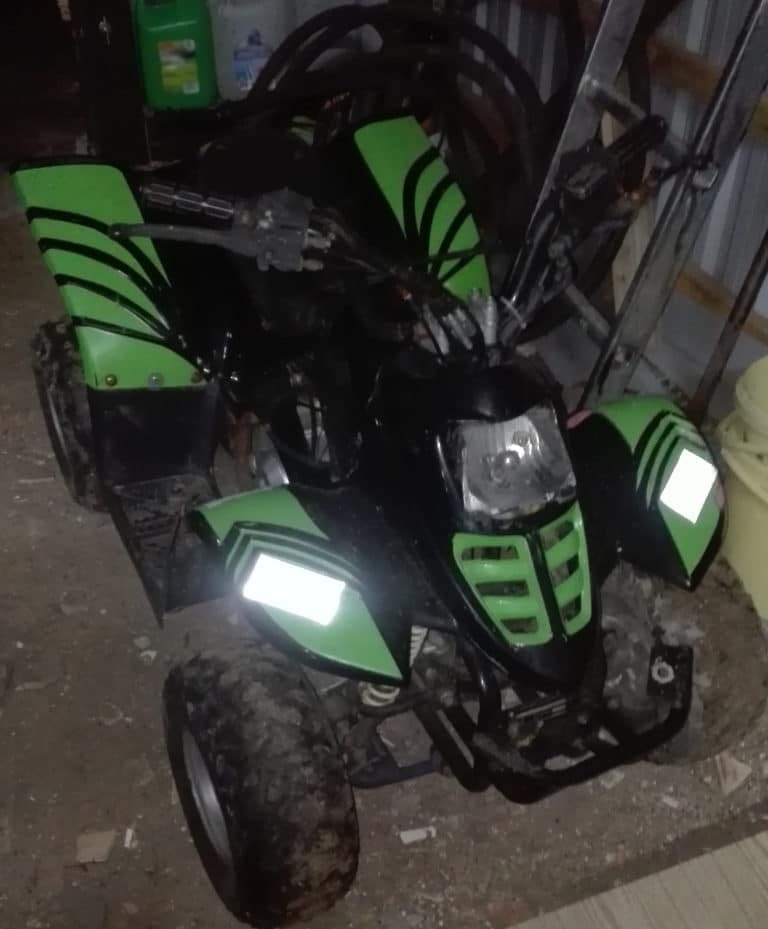 Sąsiad nie zapłacił za robotę, więc 20-latek ukradł mu quada. Zapomniał, że wynagrodzenie jednak dostał