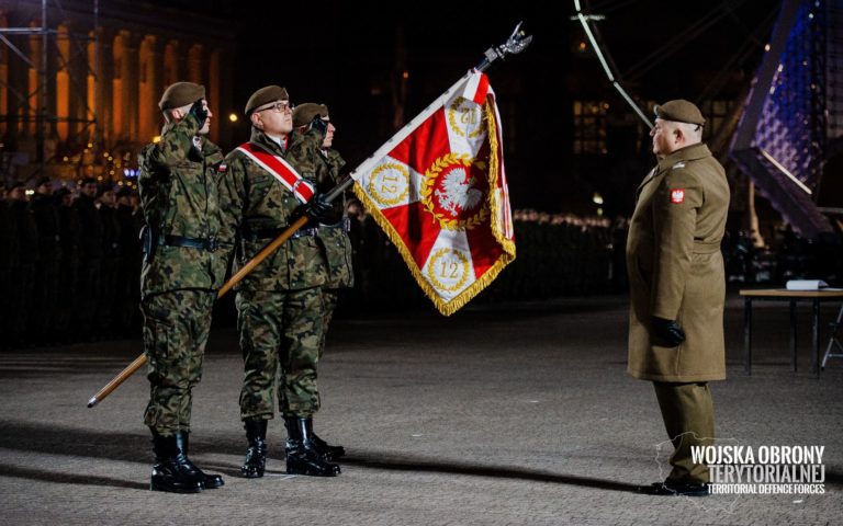 Pierwsza w tym roku przysięga terytorialsów