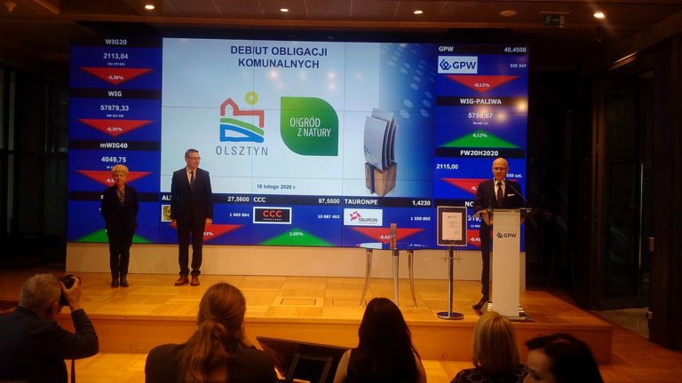 Gmina Olsztyn debiutuje na giełdzie. Dlaczego ratusz emituje obligacje?