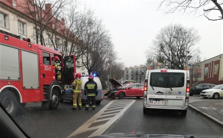 Poranna kolizja na Zatorzu