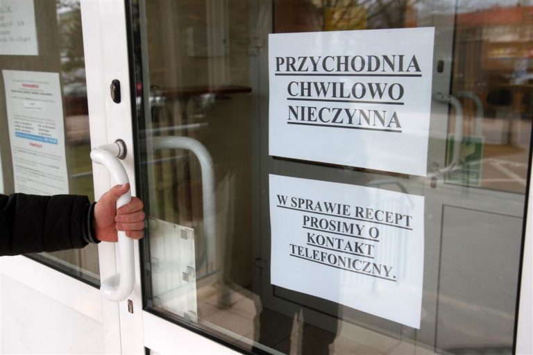 Przychodnia w Olsztynie zamknięta! Przyszedł pacjent z podejrzeniem zakażenia koronawirusem