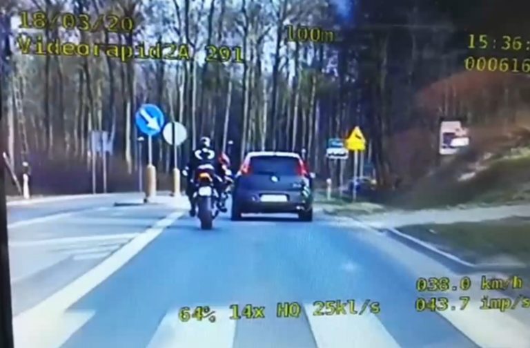 Słoneczna pogoda i już pojawili się piraci na &bdquo;ścigaczach&rdquo;. Grupa SPEED ma pełne ręce roboty