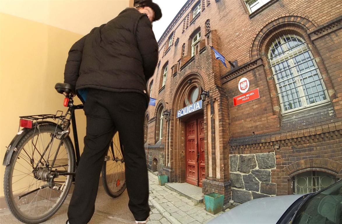 Olsztyńska policja zatrzymała rowerzystę, który jeździł turystycznie. Trafi do więzienia na 150 dni