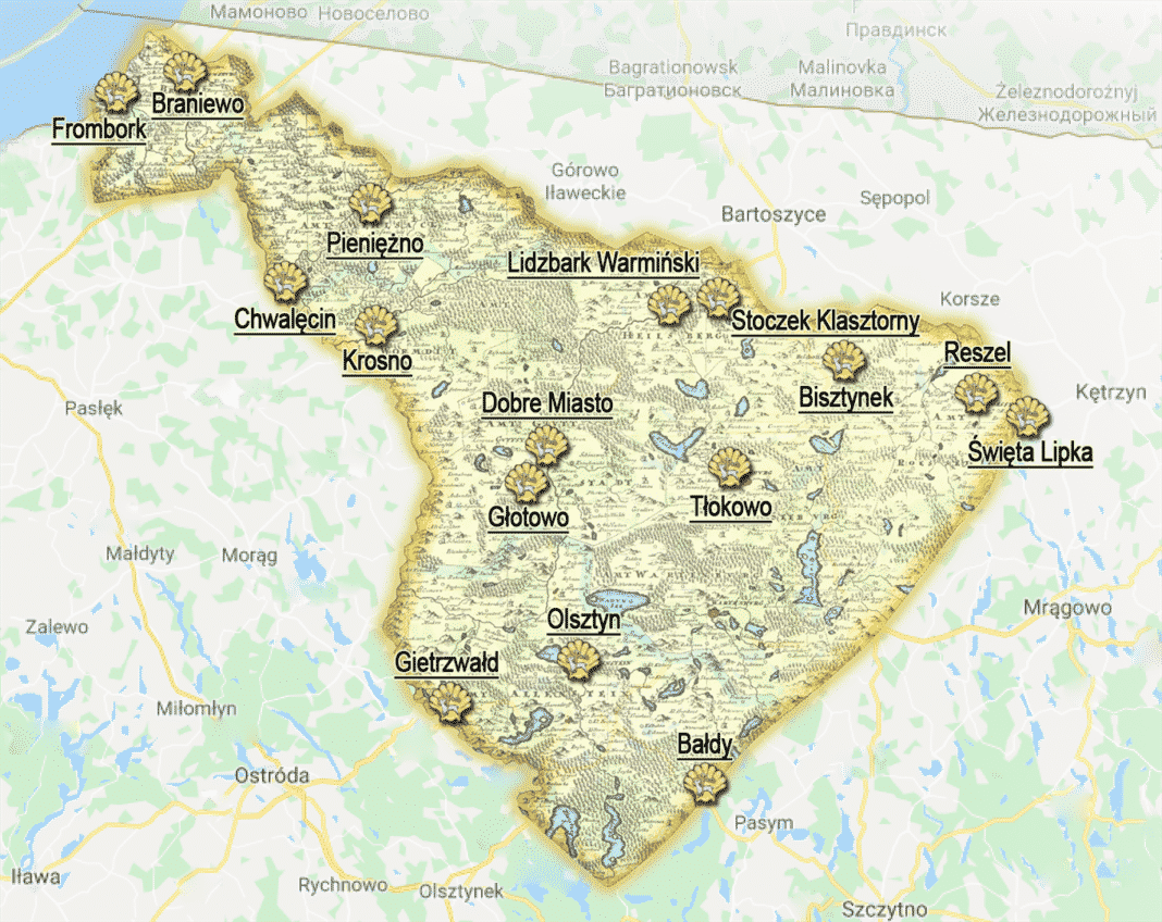 Starostwo zaprasza turyst&oacute;w na Szlak Świętej Warmii