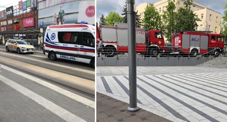19-latek potrącony przez autobus miejski pod Aurą