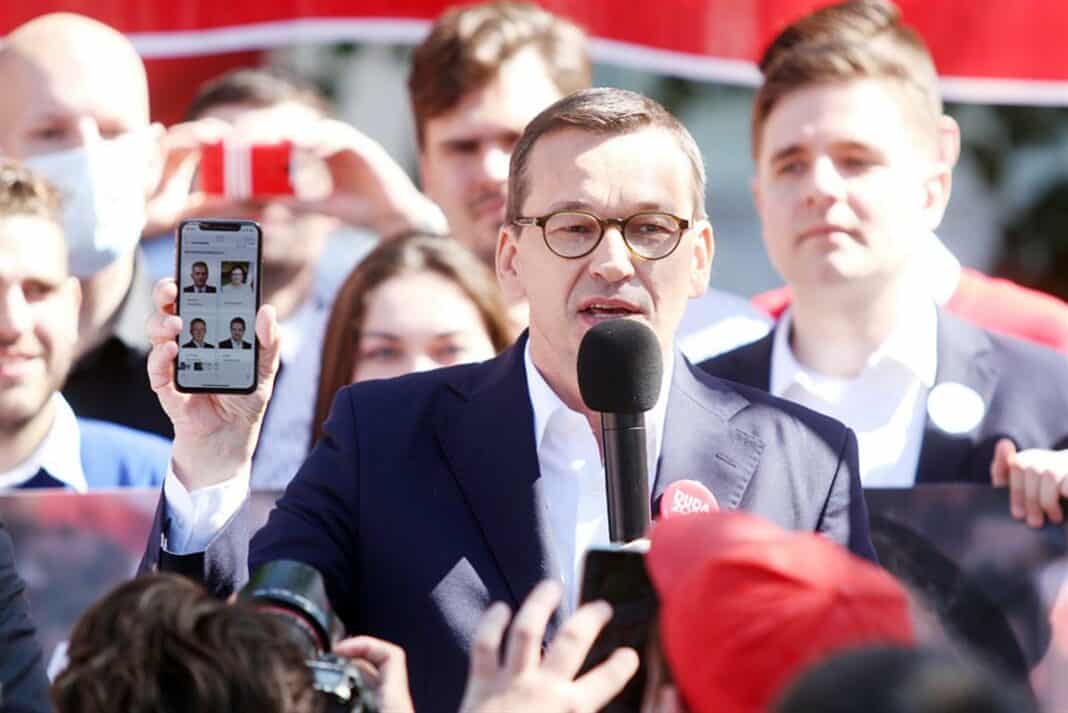 Premier w Olsztynie ostro o Rafale Trzaskowskim: Widać co to za nieudacznik i jest leniwy
