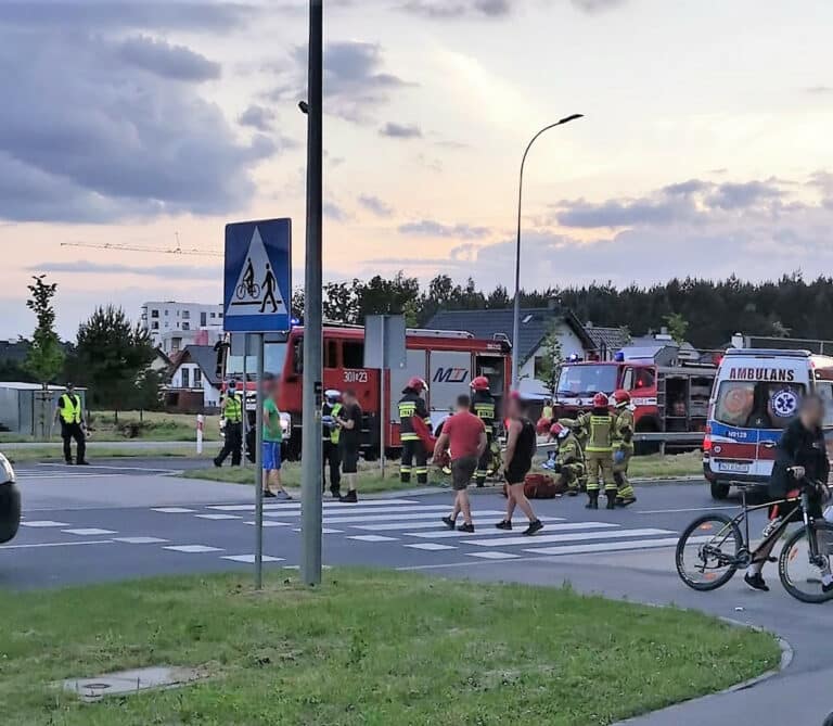 Na ul. Płoskiego 20-latek potrącił dwie kobiety na pasach. Jedna z nich była w ciąży