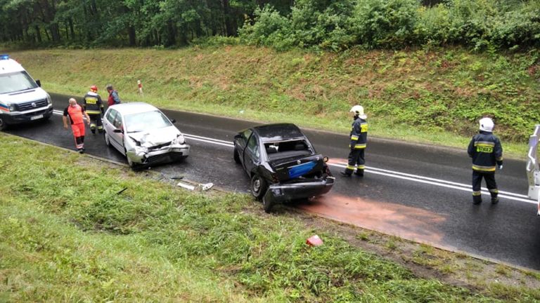 Groźne zderzenie, jedna osoba poszkodowana