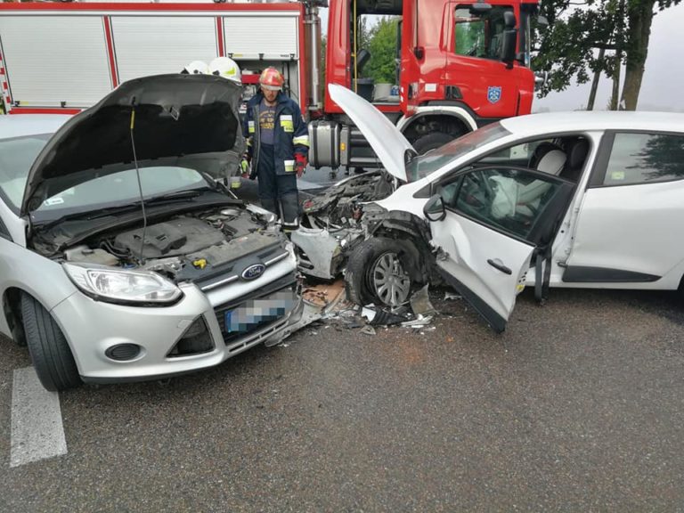 Wypadek na krajowej 16-tce