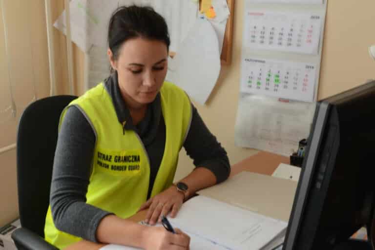 Jeździł po Europie z fałszywym dokumentem, wpadł w ręce funkcjonariuszy SG w Olsztynie