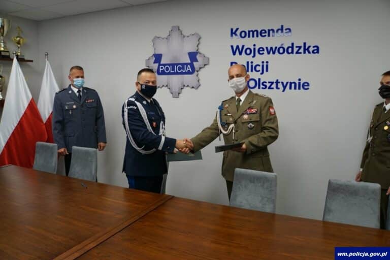 Jest nowe porozumienie między WOT-em a policją