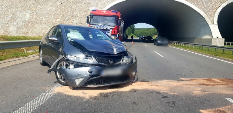 Wypadek na trasie Olsztyn-Olsztynek
