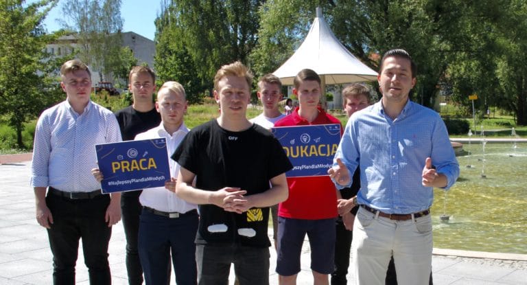 Spotkanie z Młodą Prawicą w Olsztynie