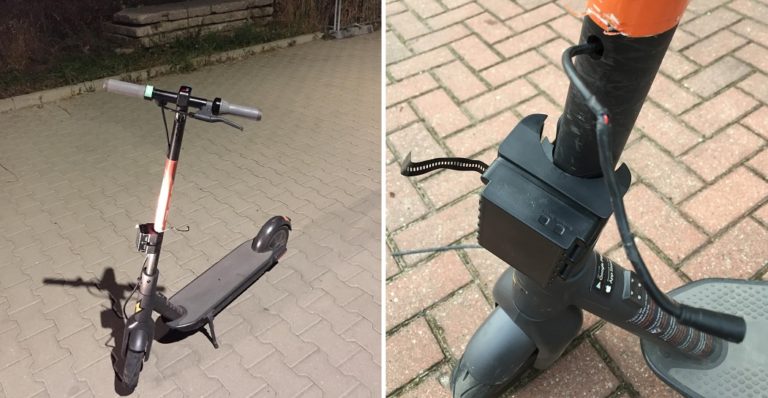 Najpierw rowery miejskie, teraz hulajnogi. Olsztyńska Hulajnoga Miejska celem złodziei i wandali