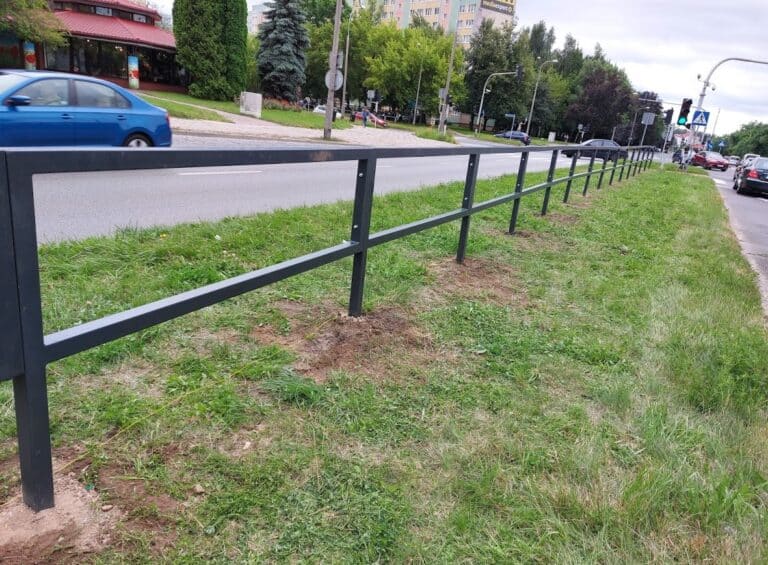 Nowe wygrodzenia w Olsztynie