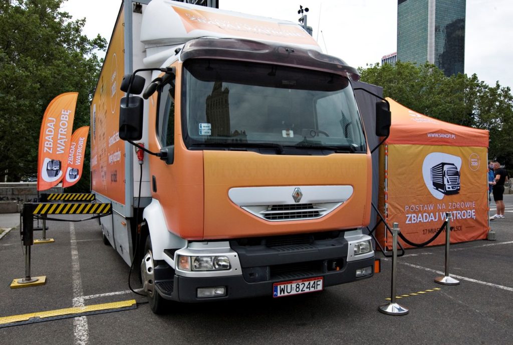 &bdquo;Wątrobus&rdquo; w Olsztynie! Nie przegap bezpłatnego badania profilaktycznego