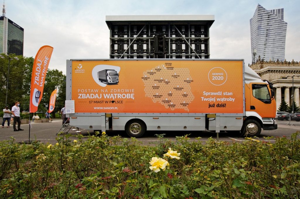 &bdquo;Wątrobus&rdquo; w Olsztynie! Nie przegap bezpłatnego badania profilaktycznego