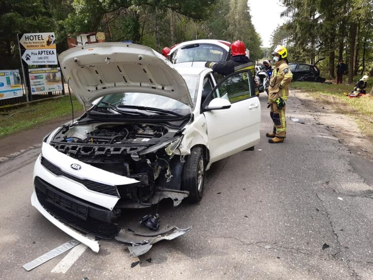 Dwie osoby w szpitalu. Zderzenie na obrzeżach Olsztyna